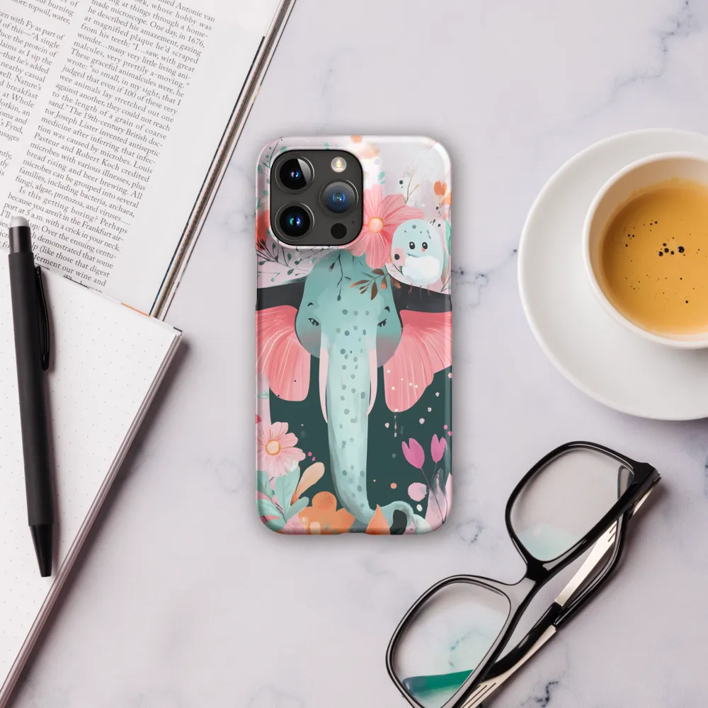 Whimsical Elephant in Bloom