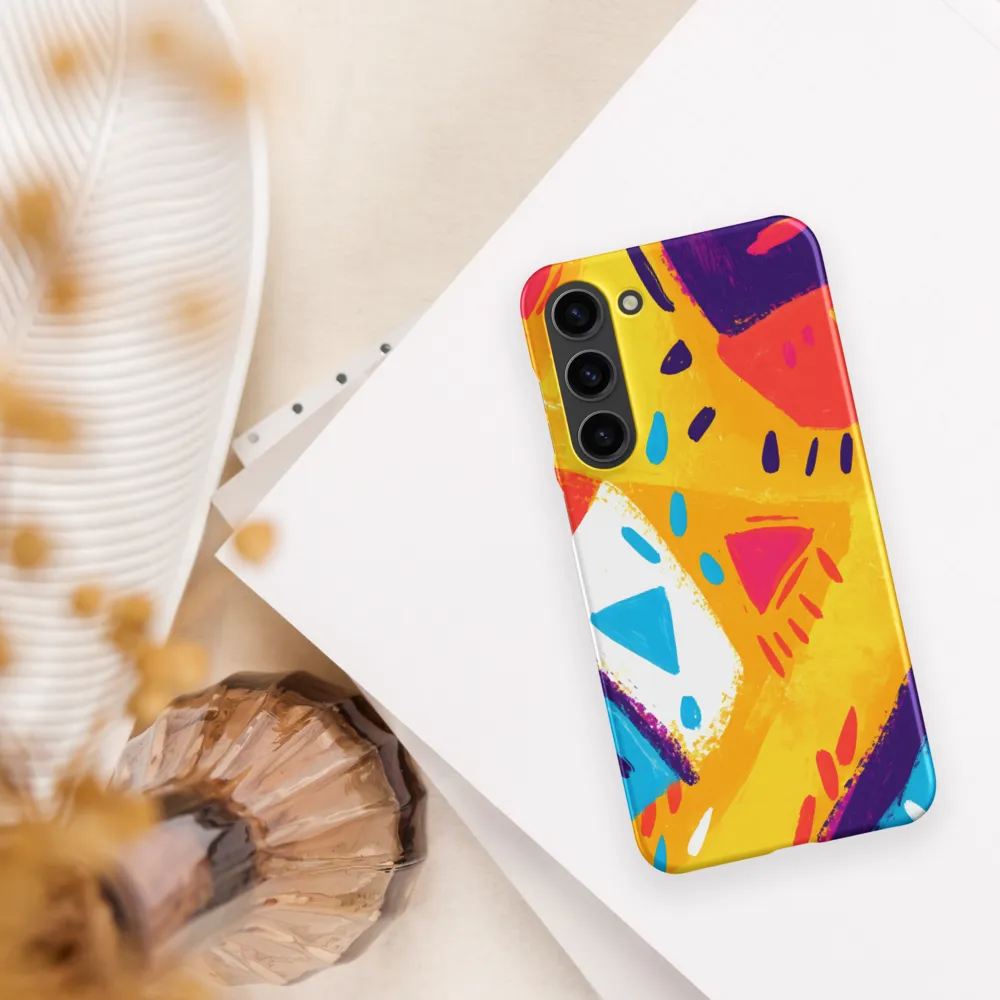 Playful Geometries | Phone Case |  S23 Plus | Snap Case | Matte