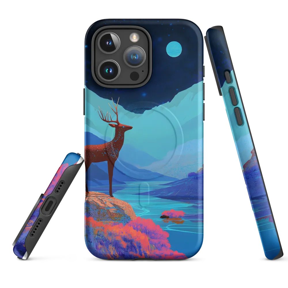 Cosmic Serenity: The Starlit Stag