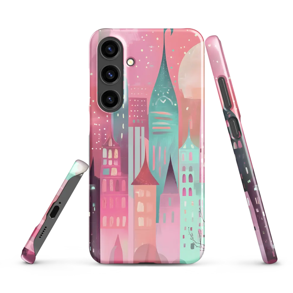 Whimsical City at Dusk