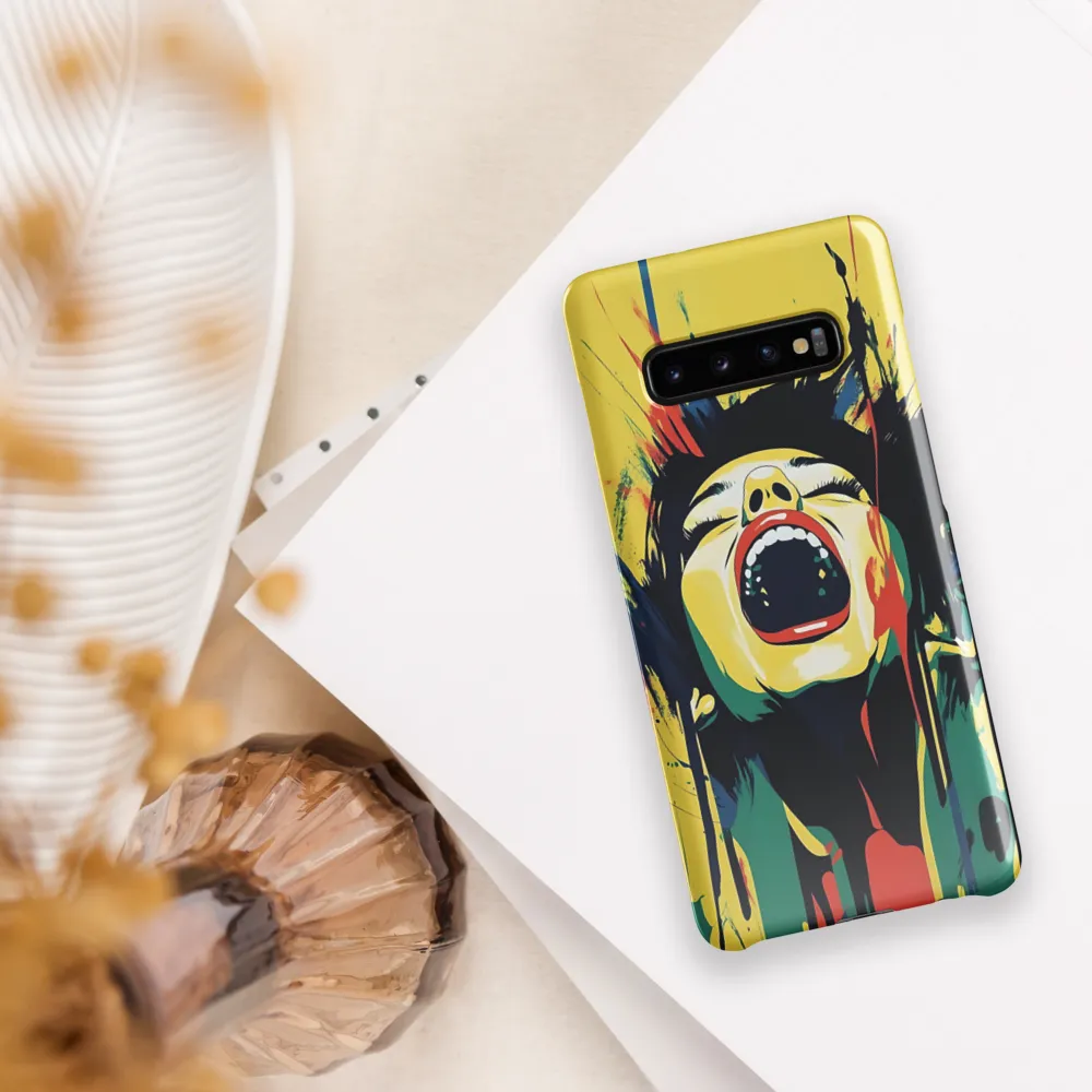 Eruption of Emotion | Phone Case |  S10 Plus | Snap Case | Glossy