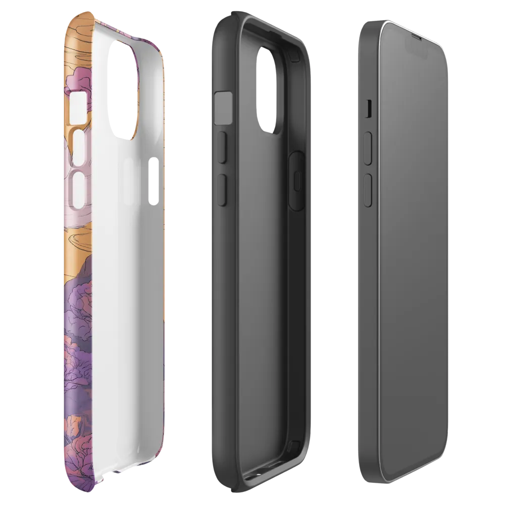 Whispers of the Violet Dawn | Phone Case |  14 Plus | Tough Case | Glossy