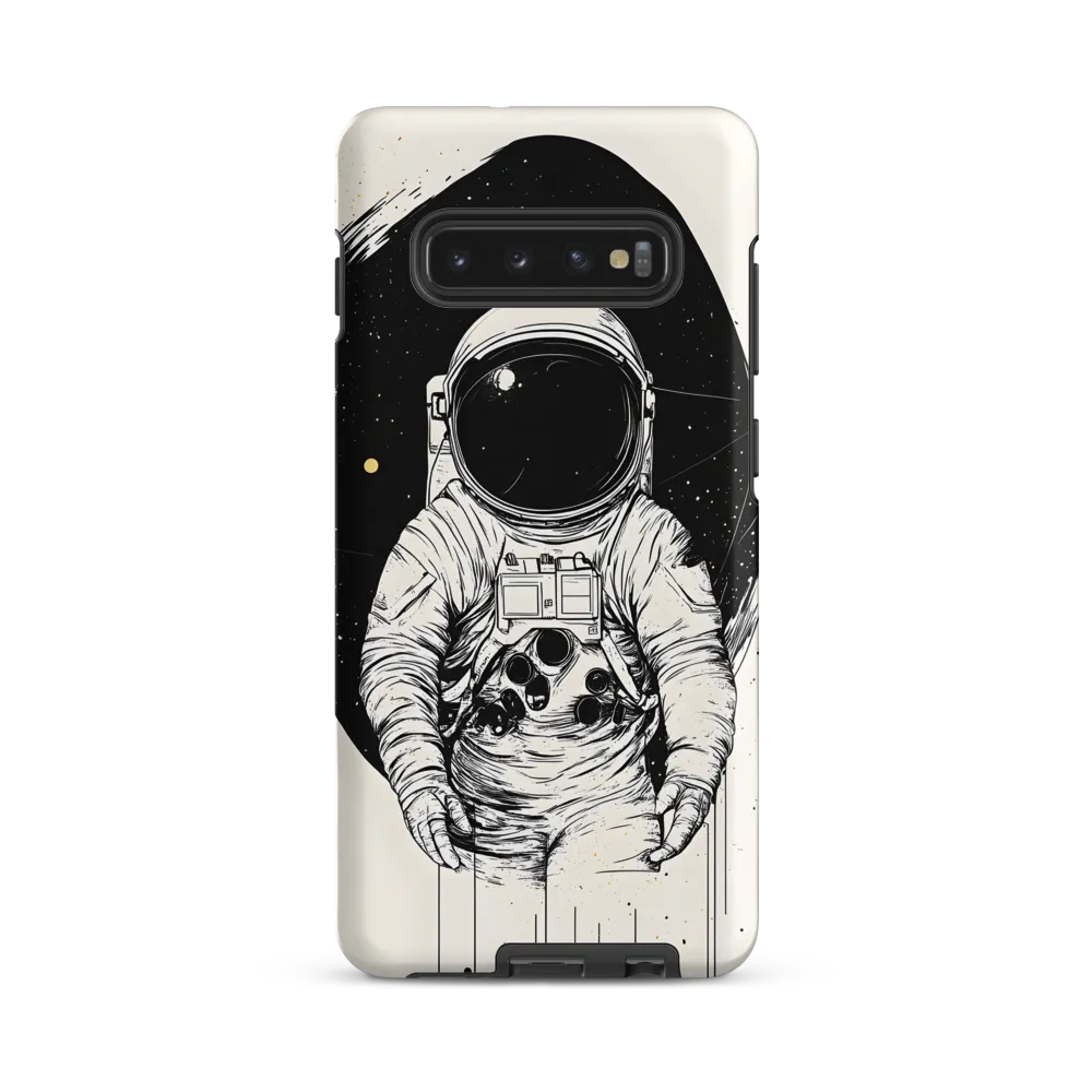 Cosmic Voyager | Phone Case |  S10 Plus | Tough Case | Matte