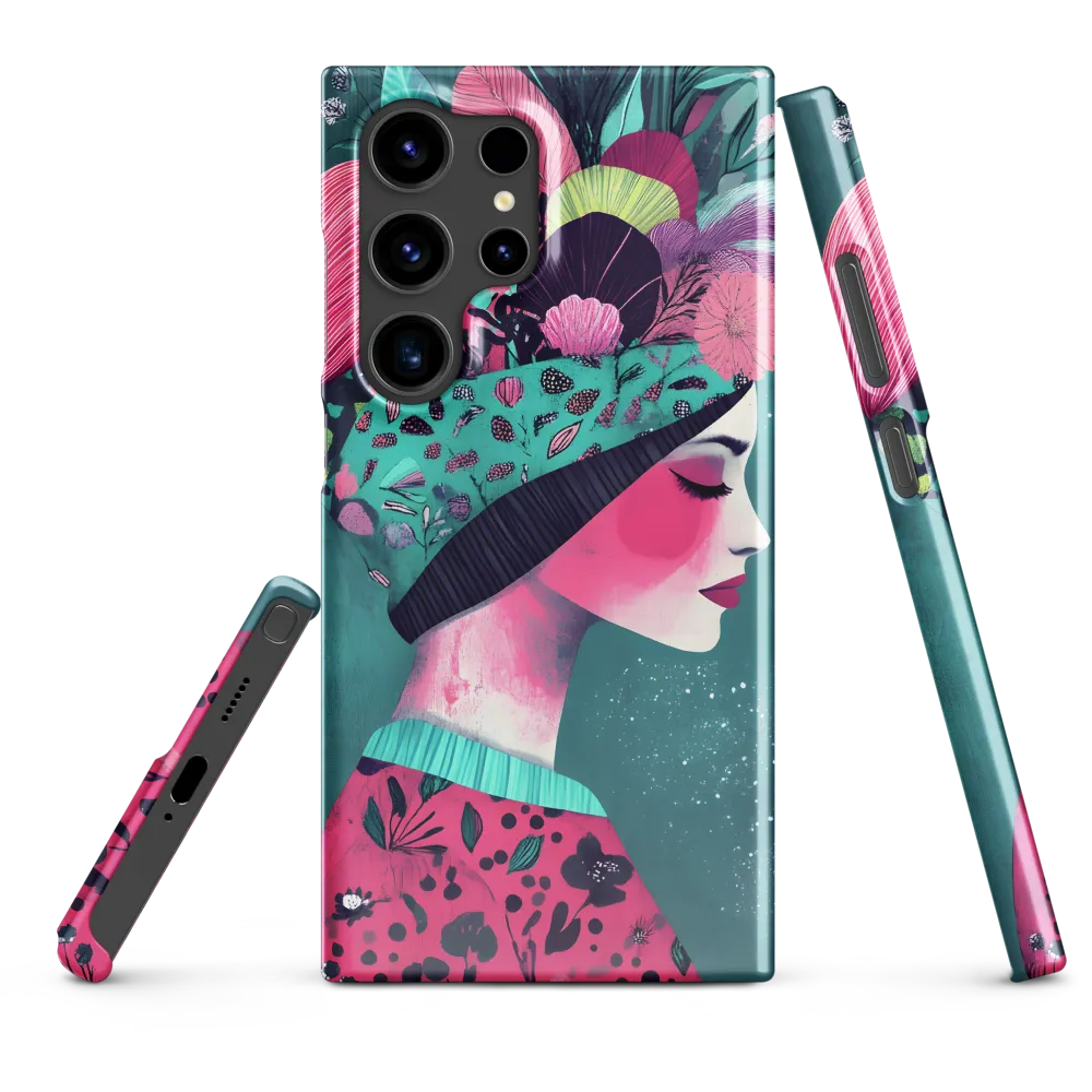 Whimsical Floral Portrait