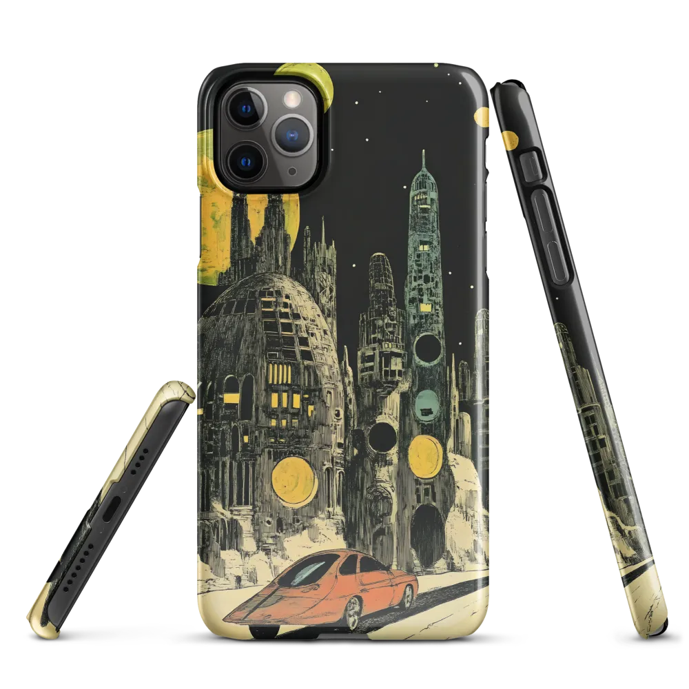 Odyssey in a Futuristic City | Phone Case |  11 Pro Max | Snap Case | Glossy