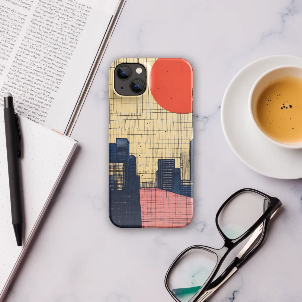 Urban Echoes: A Minimalist Cityscape