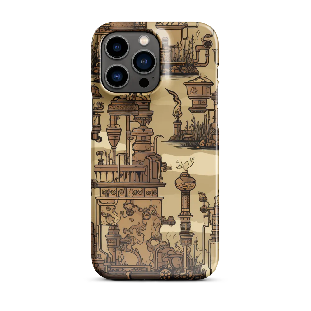 Whimsical Industrial Landscape