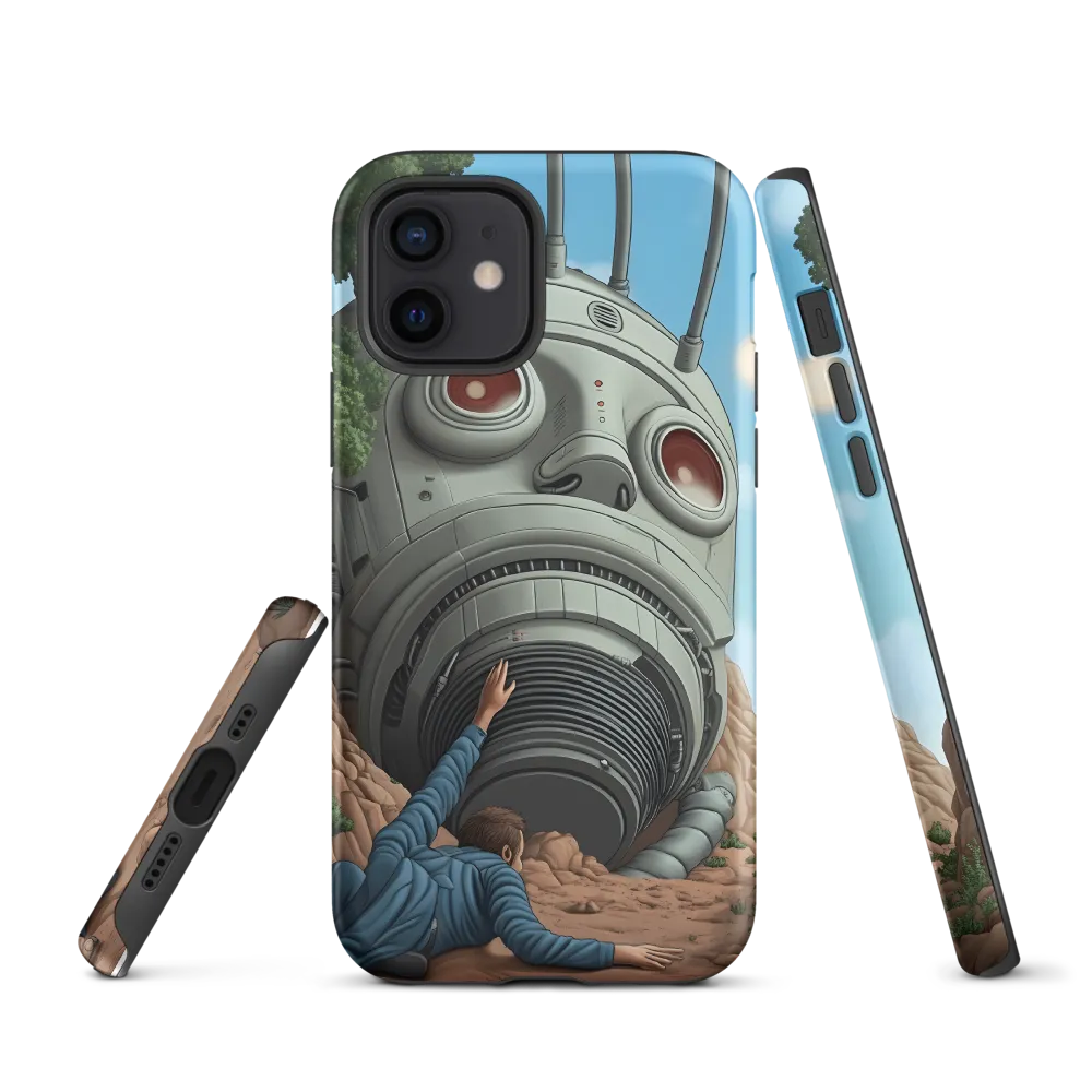 The Descent into Technological Abyss | Phone Case |  12 | Tough Case | Matte