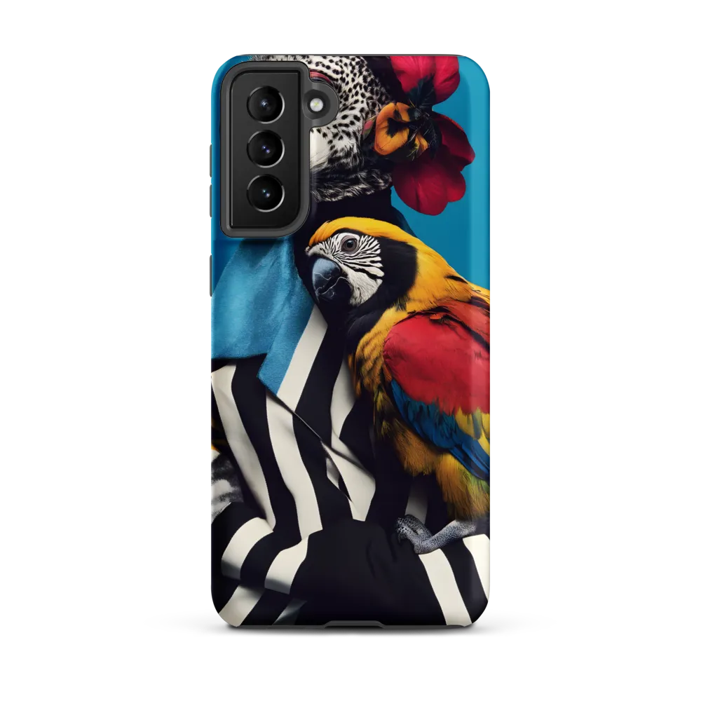 Vibrant Fusion of Flora and Fauna
