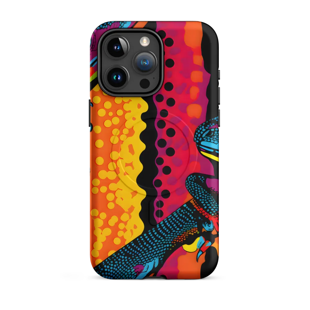 Colorful Encounters: The Playful Geckos