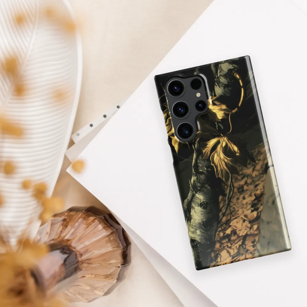 Golden Serenity: A Close Encounter with Nature