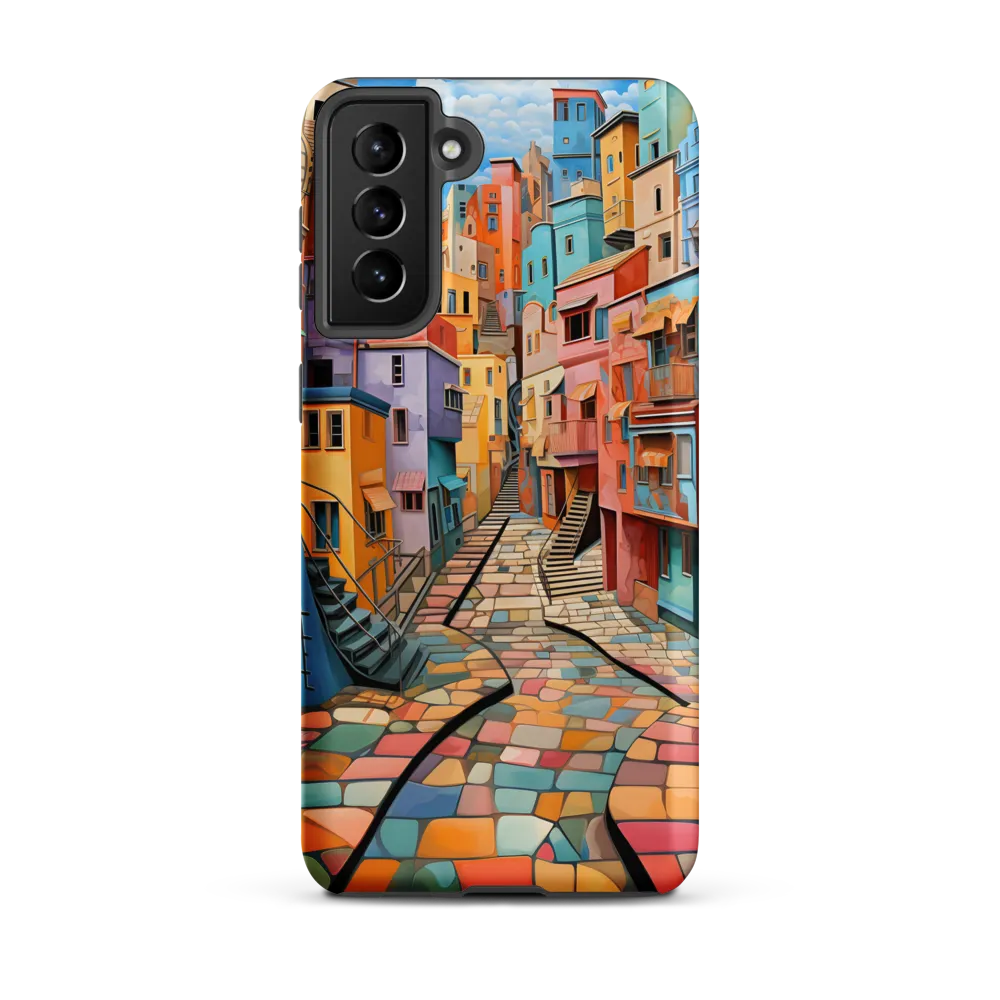 Vibrant Cityscape: A Kaleidoscope of Colors