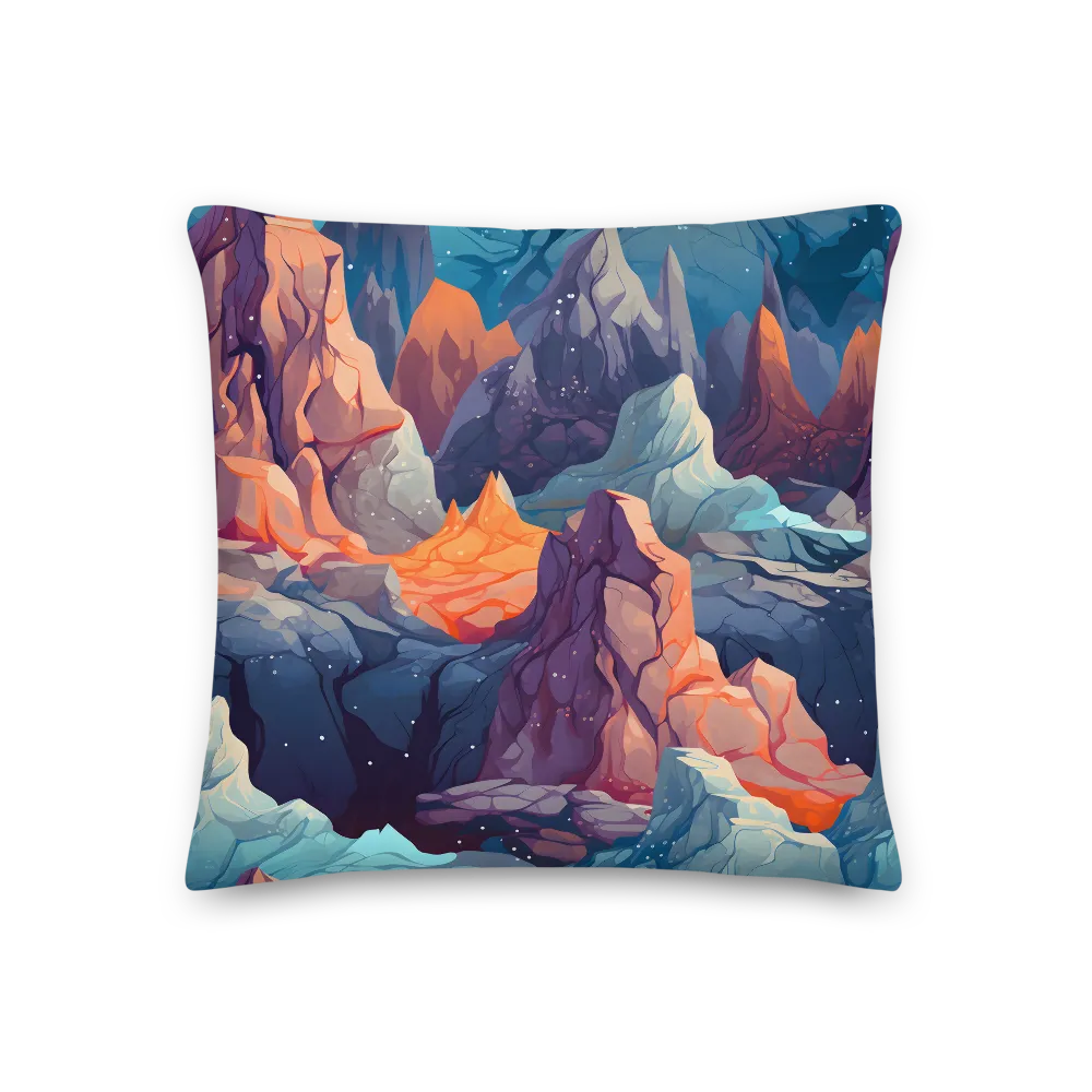 Mystical Peaks of Imagination | Pillow | 18″×18″