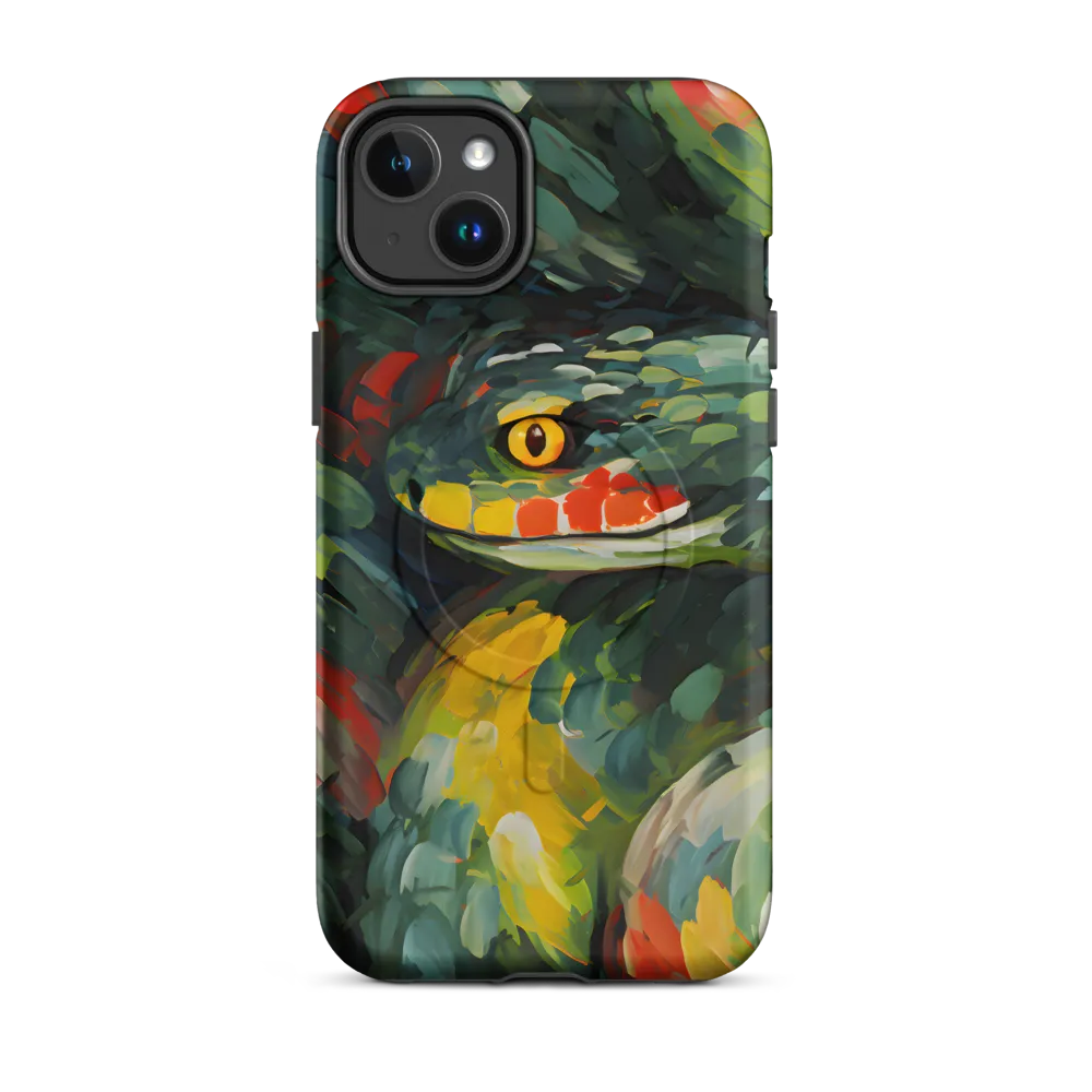 Enigmatic Coils | Phone Case |  14 Plus | MagSafe® Tough Case | Matte