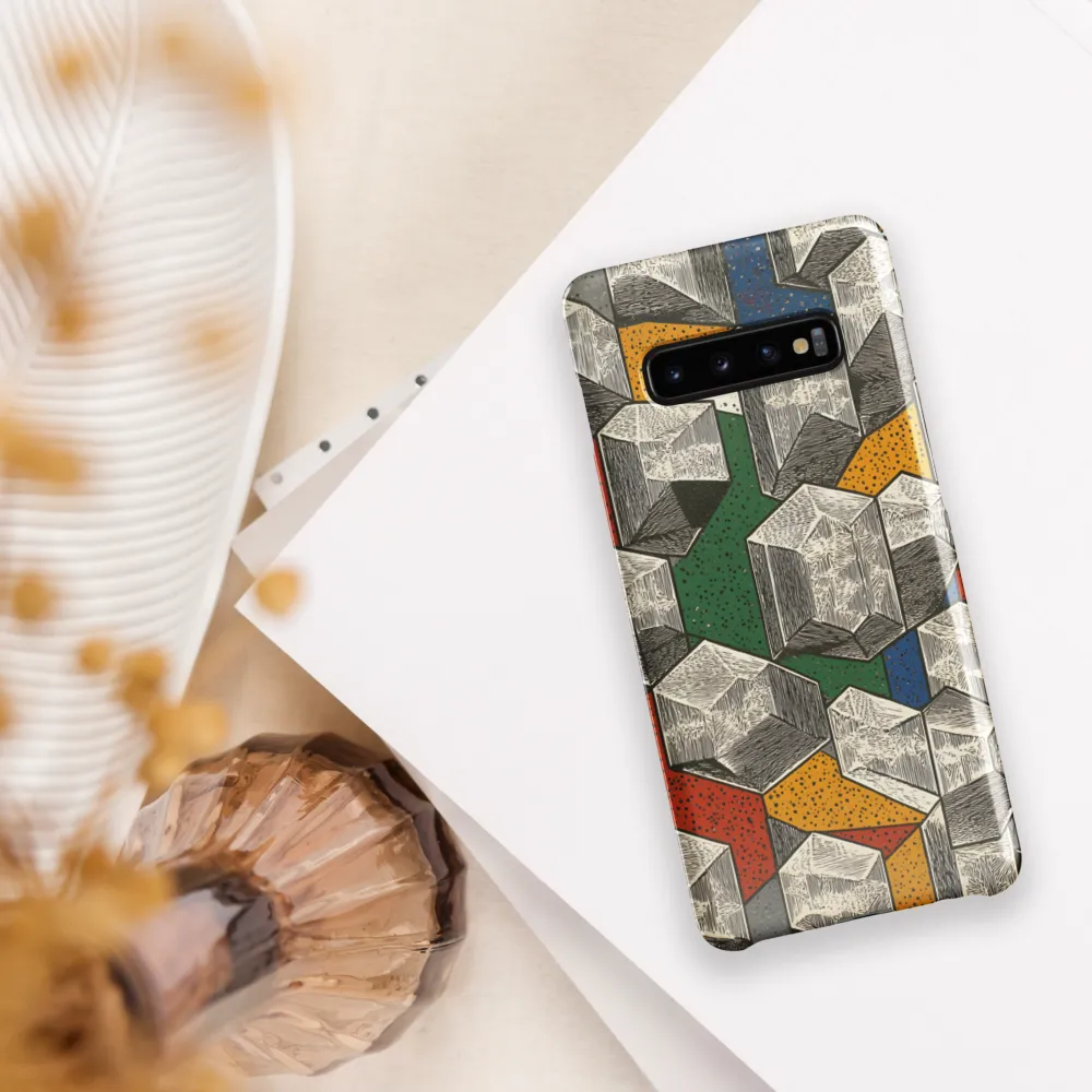 Cubic Dynamics | Phone Case |  S10 Plus | Snap Case | Glossy