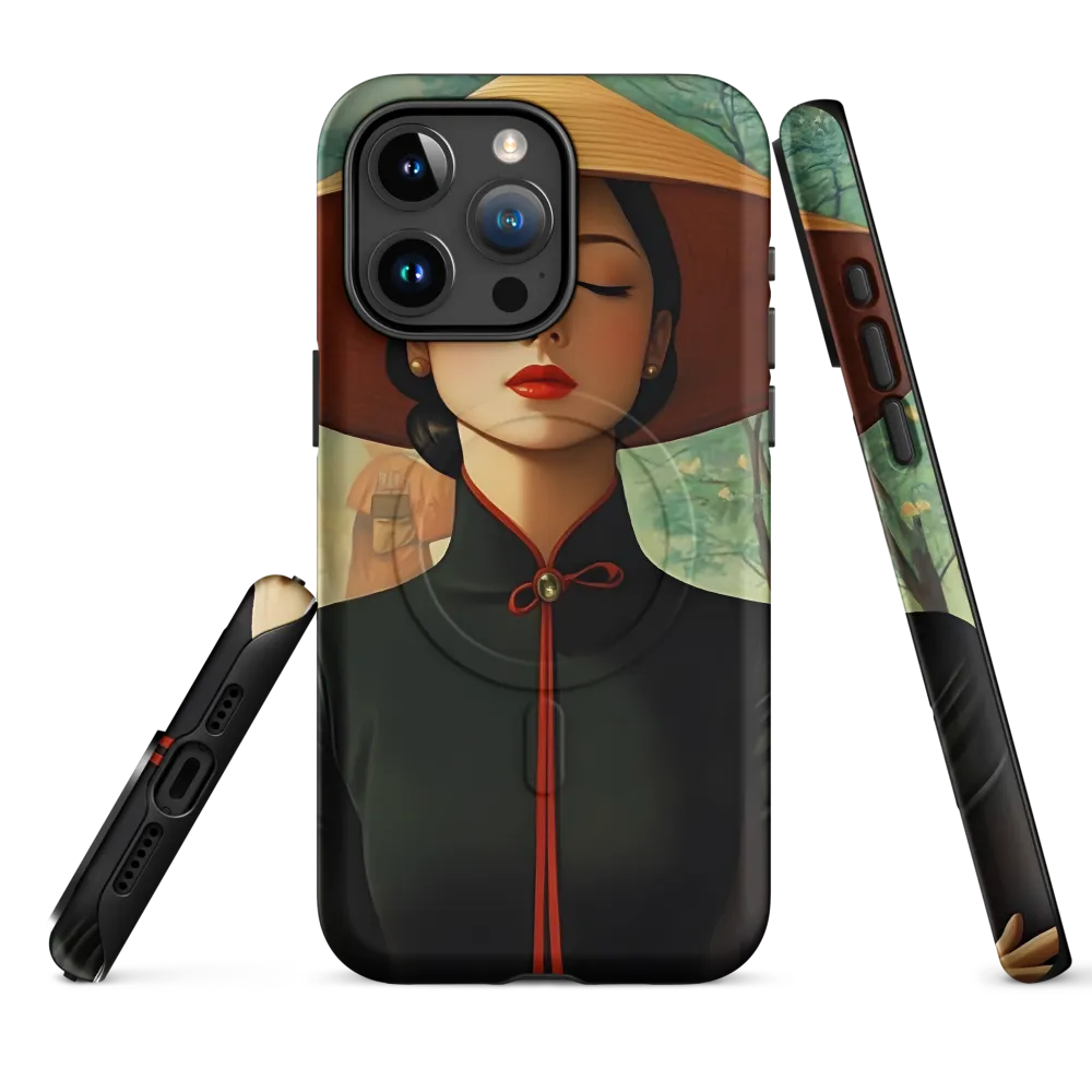 Elegance in Tranquility | Phone Case |  15 Pro Max | MagSafe® Tough Case | Matte