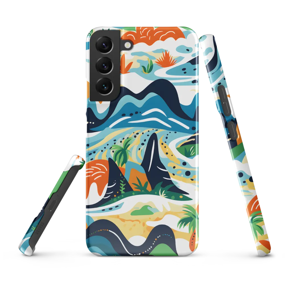 Abstract Tropical Landscape