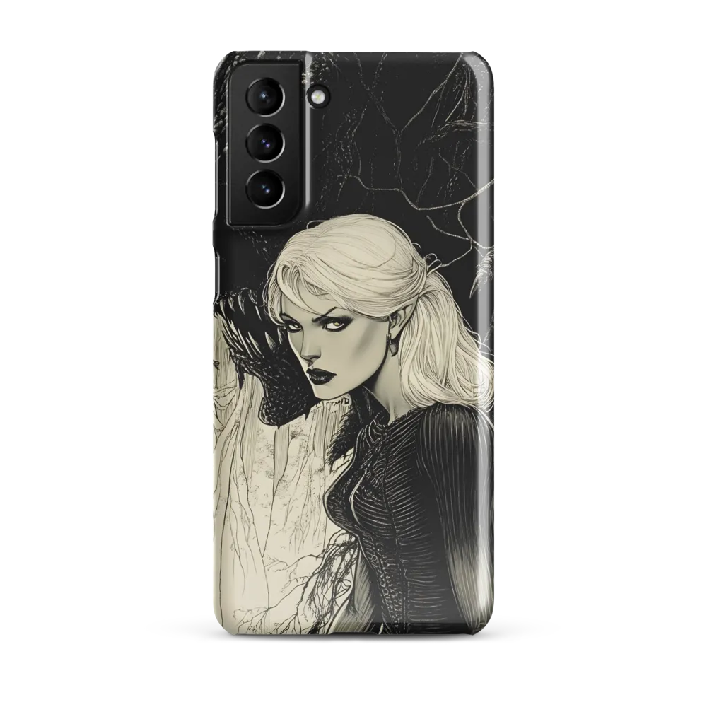 Confrontation in Shadows | Phone Case |  S21 Plus | Snap Case | Glossy