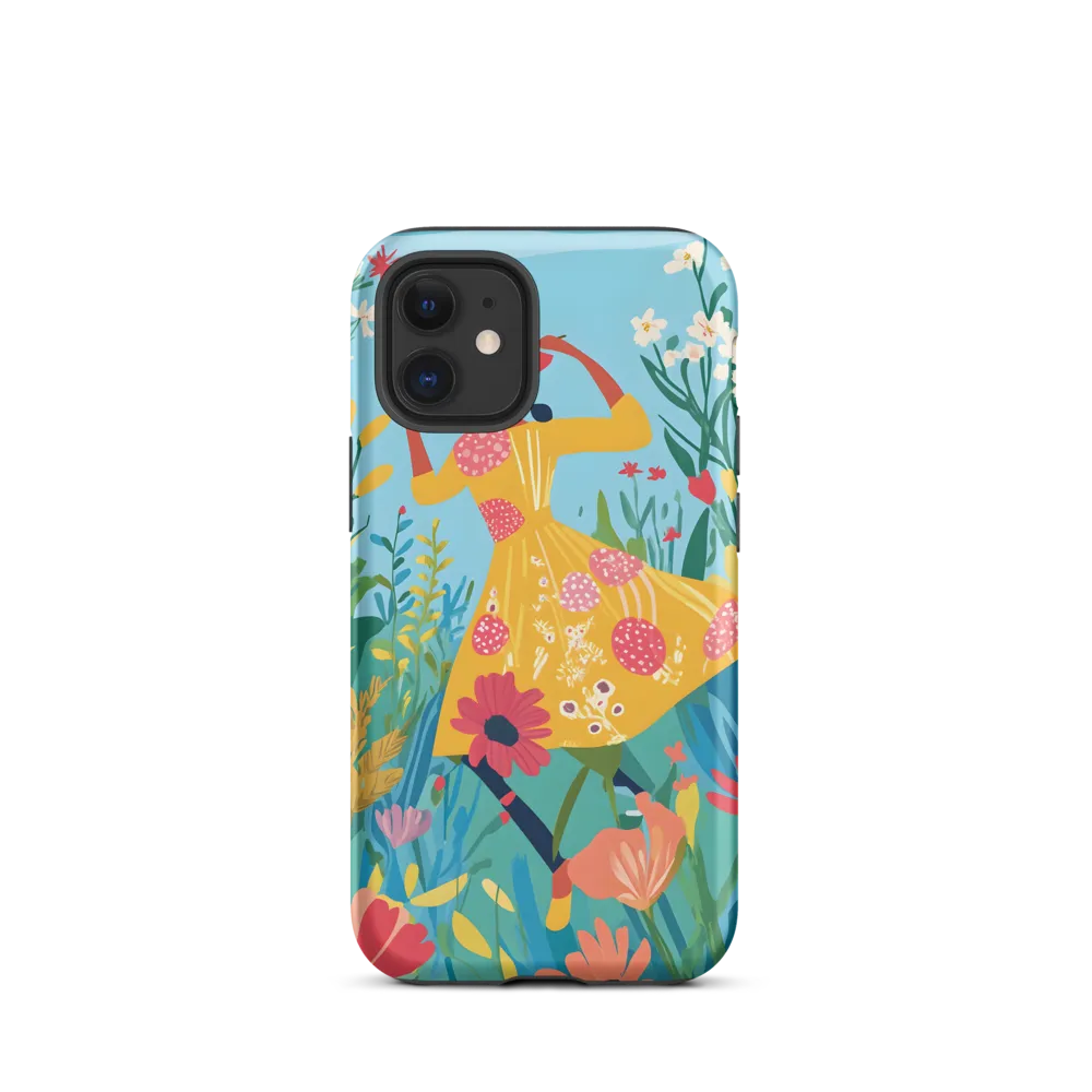 Dancing Among Blossoms | Phone Case |  12 mini | Tough Case | Matte