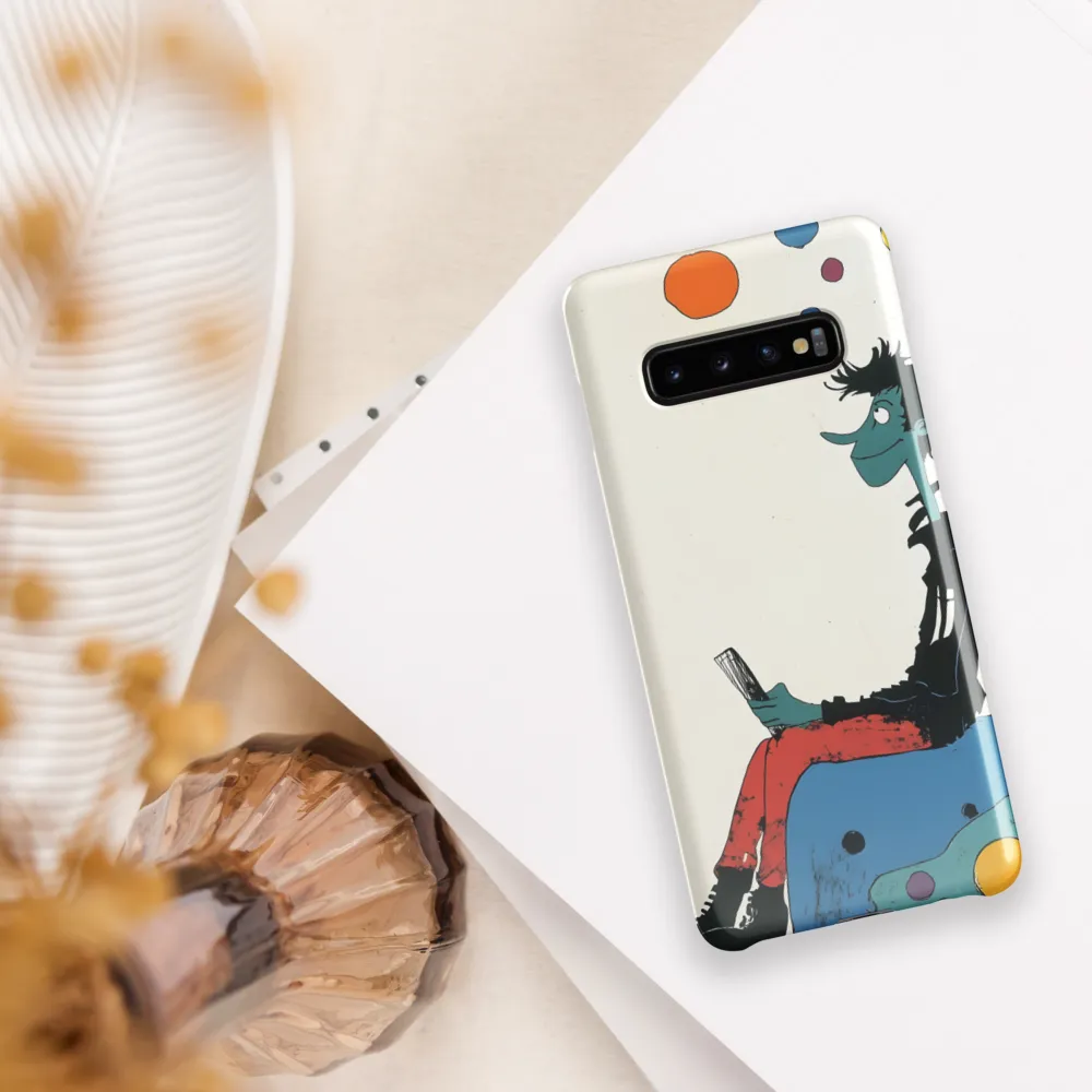 Contemplative Thoughts | Phone Case |  S10 Plus | Snap Case | Glossy