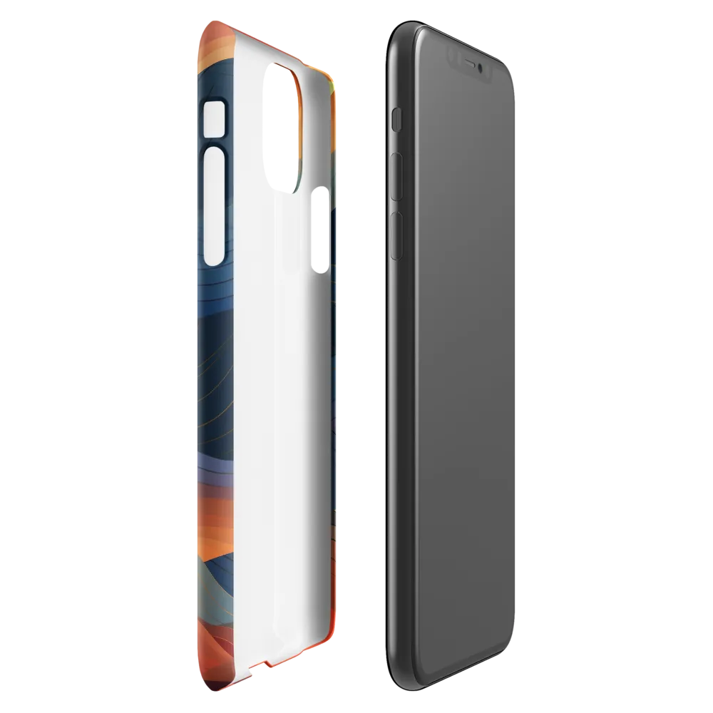 Harmonious Waves at Dusk | Phone Case |  11 Pro Max | Snap Case | Glossy