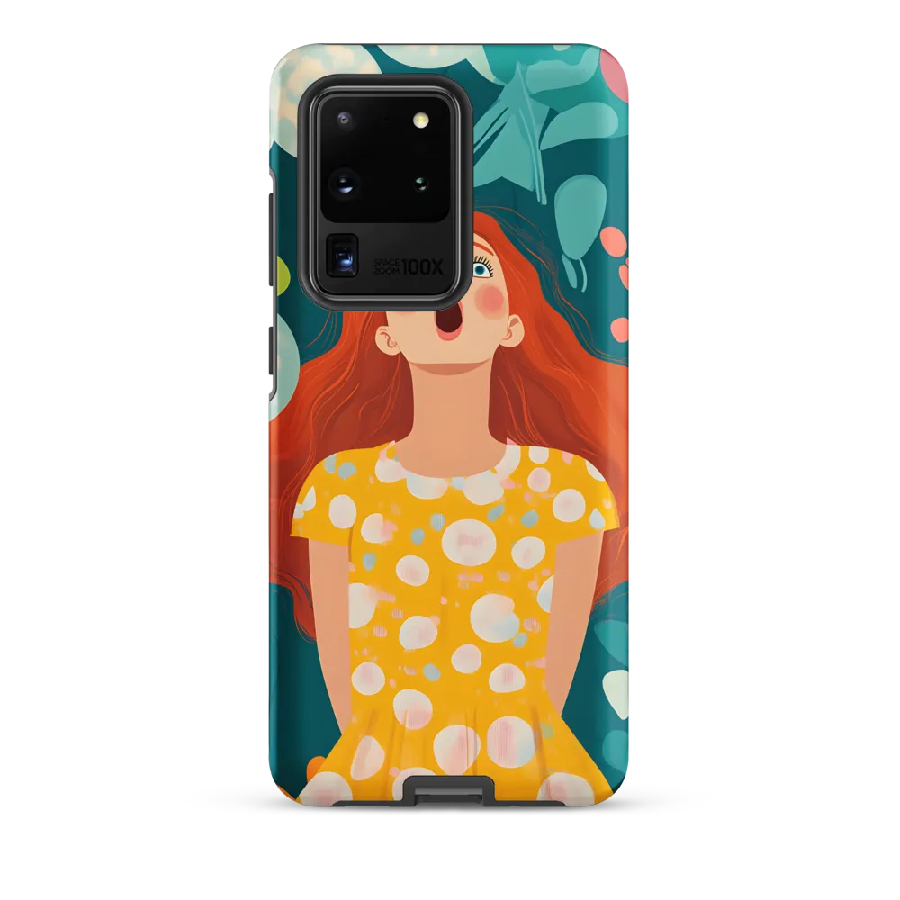 Joyful Expression | Phone Case |  S20 Ultra | Tough Case | Matte