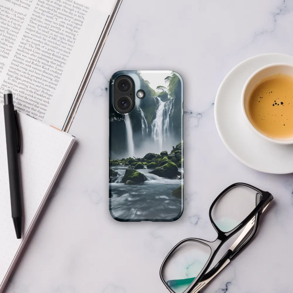 Whispers of the Falls | Phone Case |  16 | Snap Case | Glossy