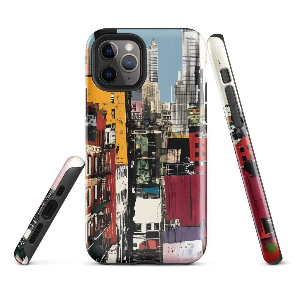 Urban Collage: A Vivid Cityscape
