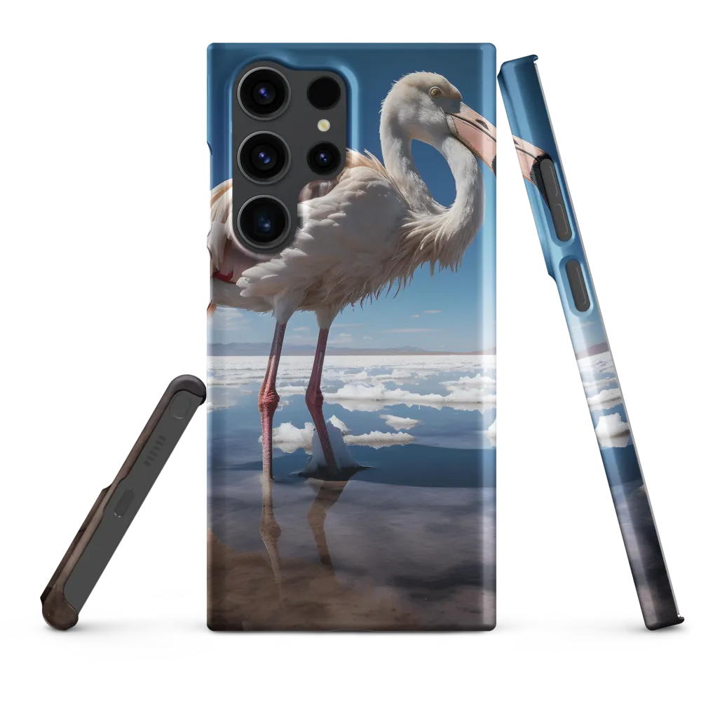 Graceful Solitude of a Flamingo