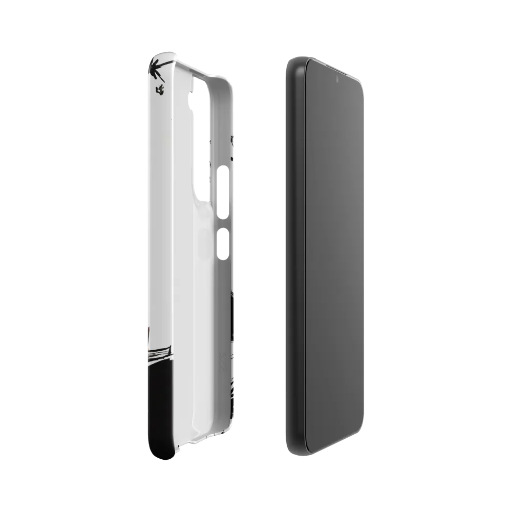 Contemplative Serenity | Phone Case |  S22 | Snap Case | Glossy