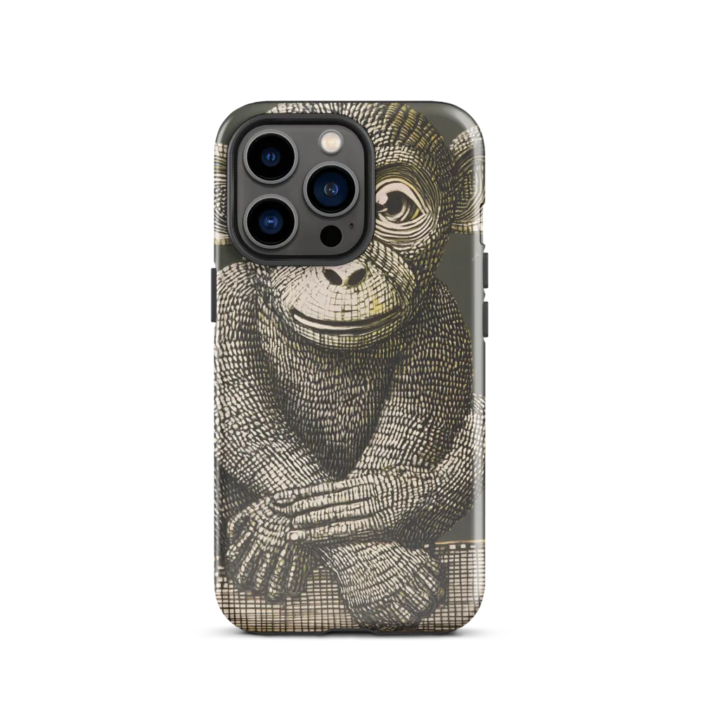 Intricate Primate Portrait