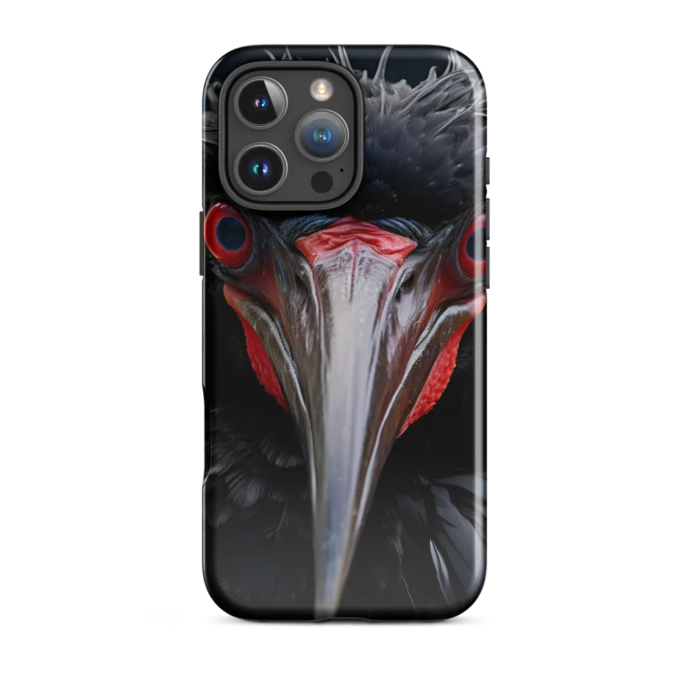 Gaze of the Abyss | Phone Case |  16 Pro Max | Tough Case | Glossy
