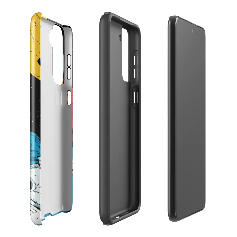 Eclipse of Curiosity | Phone Case |  S21 Plus | Tough Case | Glossy