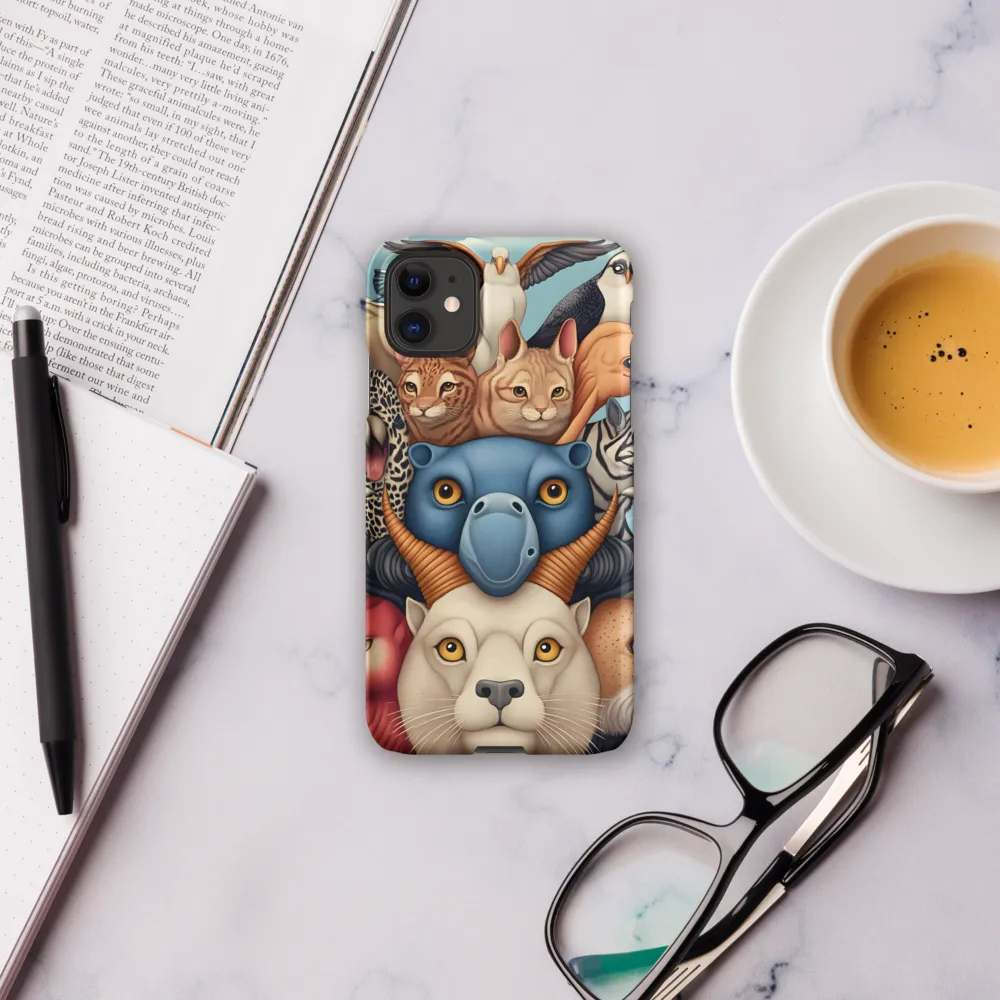 Harmonious Echoes of Wildlife | Phone Case |  11 | Snap Case | Matte