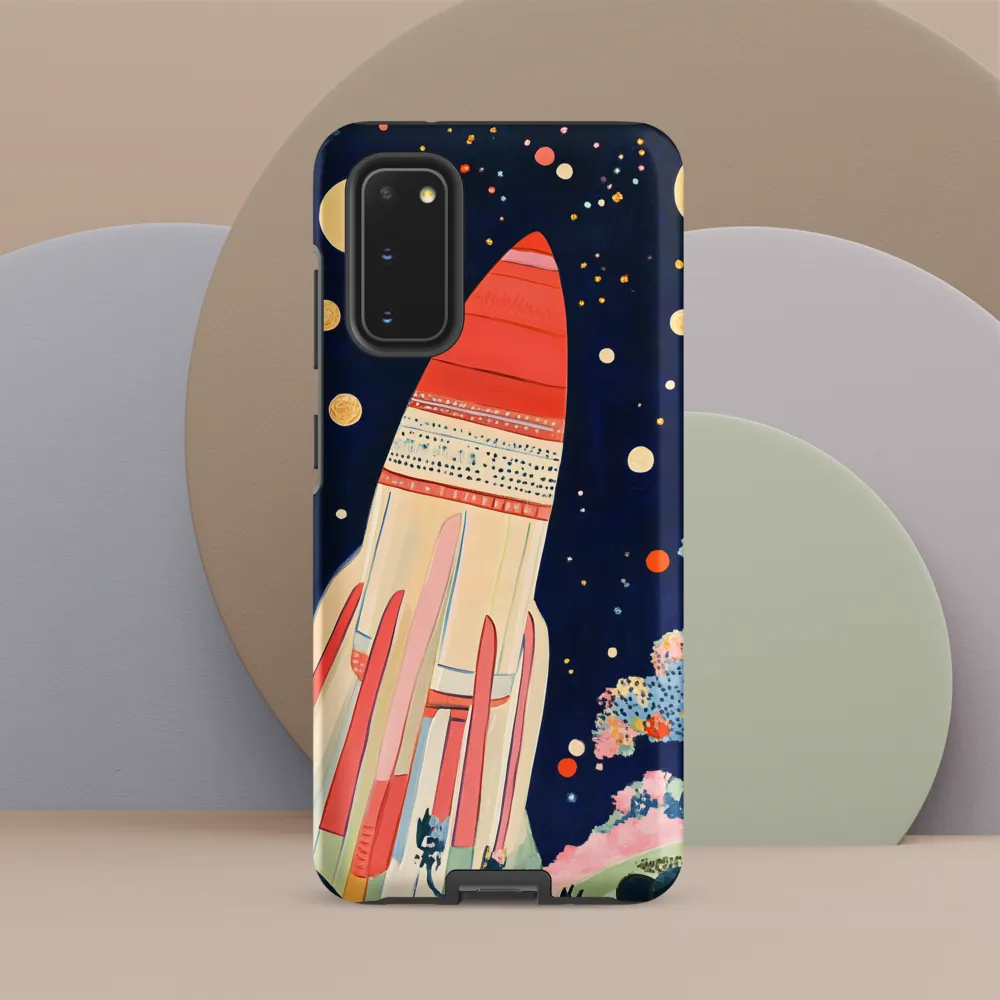 Cosmic Dreams: The Rocket's Journey