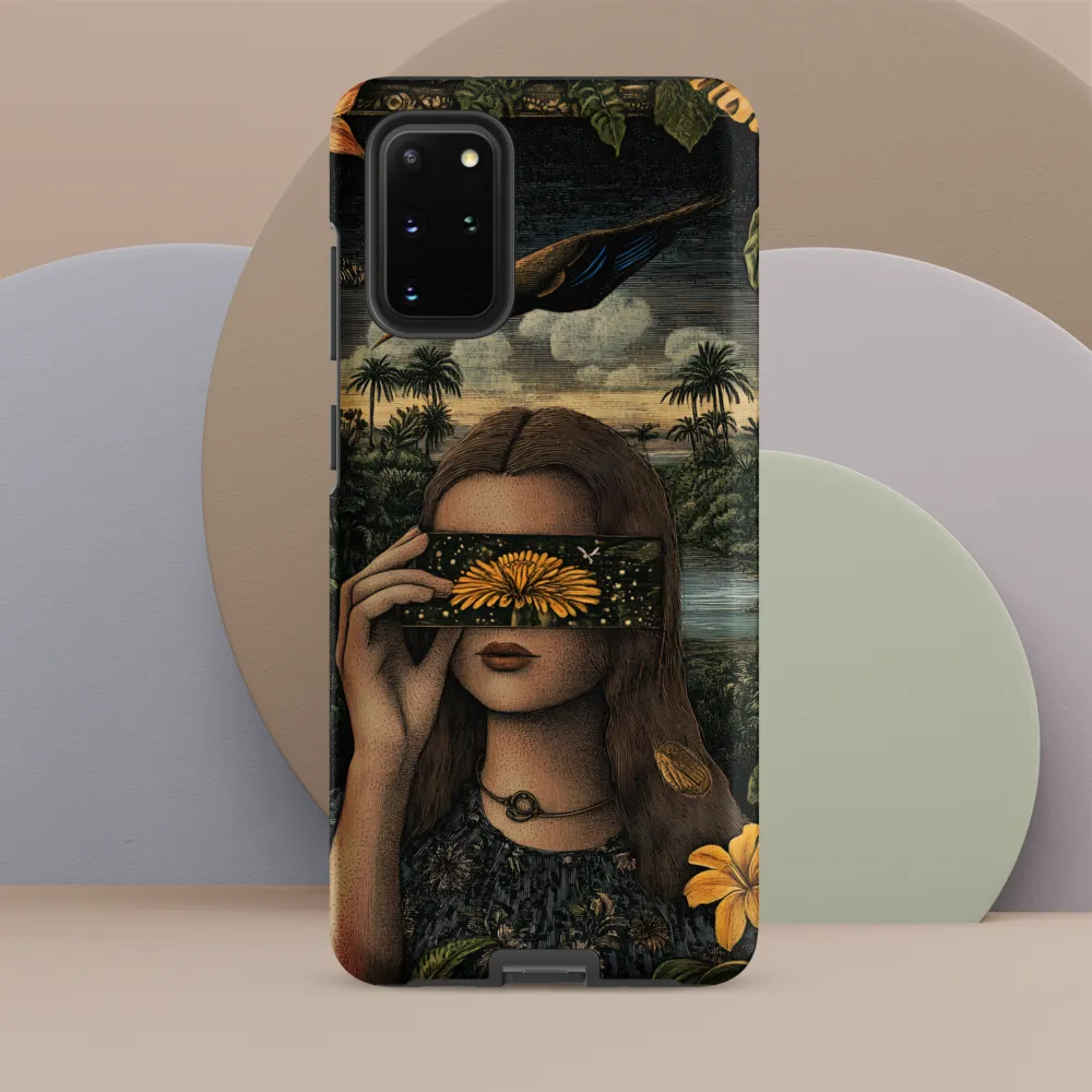 Veil of Nature: A Surreal Embrace