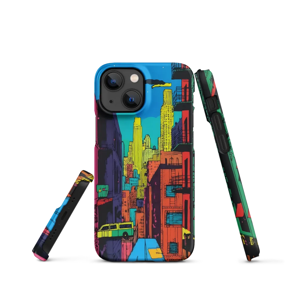 Urban Vibrance: A Pop Art Cityscape