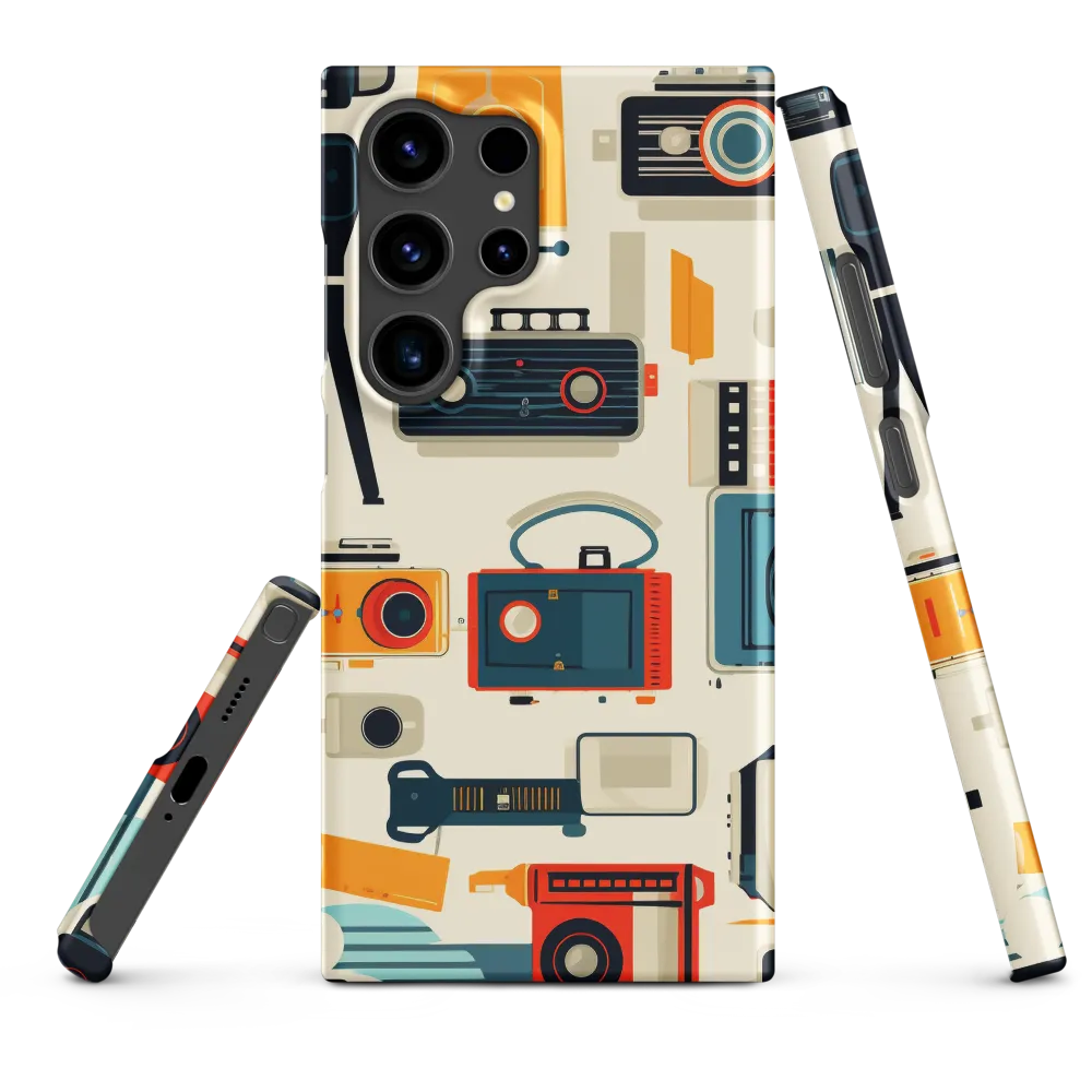 Retro Camera Collection: A Nostalgic Journey | Phone Case |  S24 Ultra | Snap Case | Matte