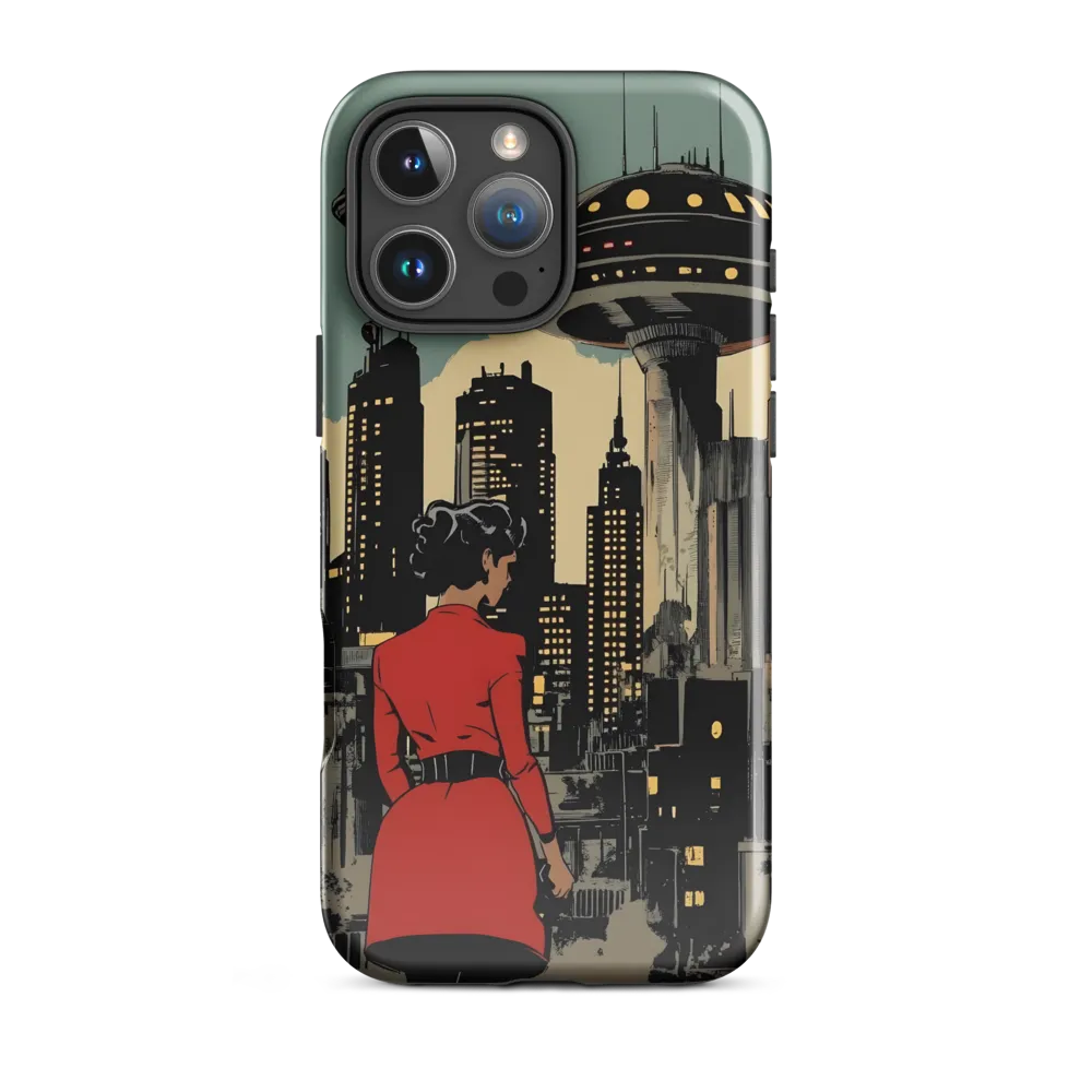 Envisioning Tomorrow: A Retro Futuristic Landscape