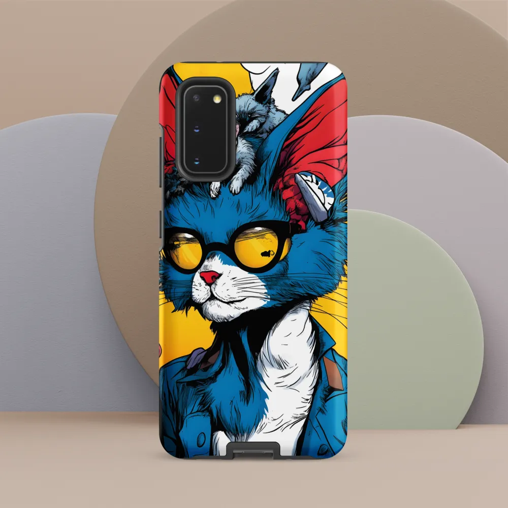 Whimsical Feline Coolness