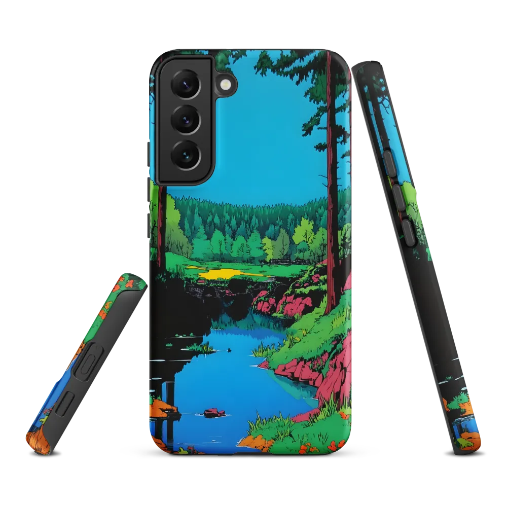 Tranquil Reflections: A Vibrant Landscape