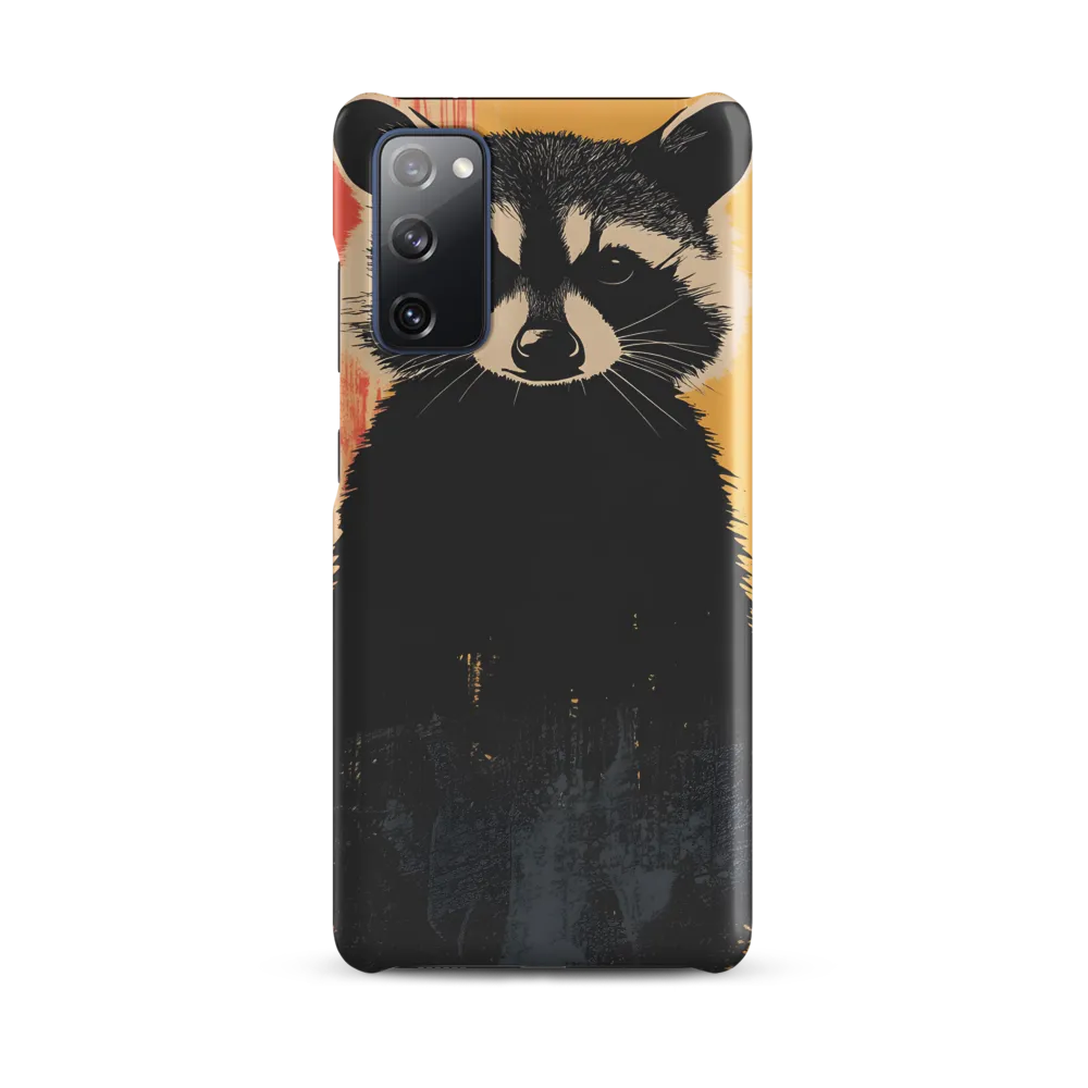 Whimsical Raccoon Portrait