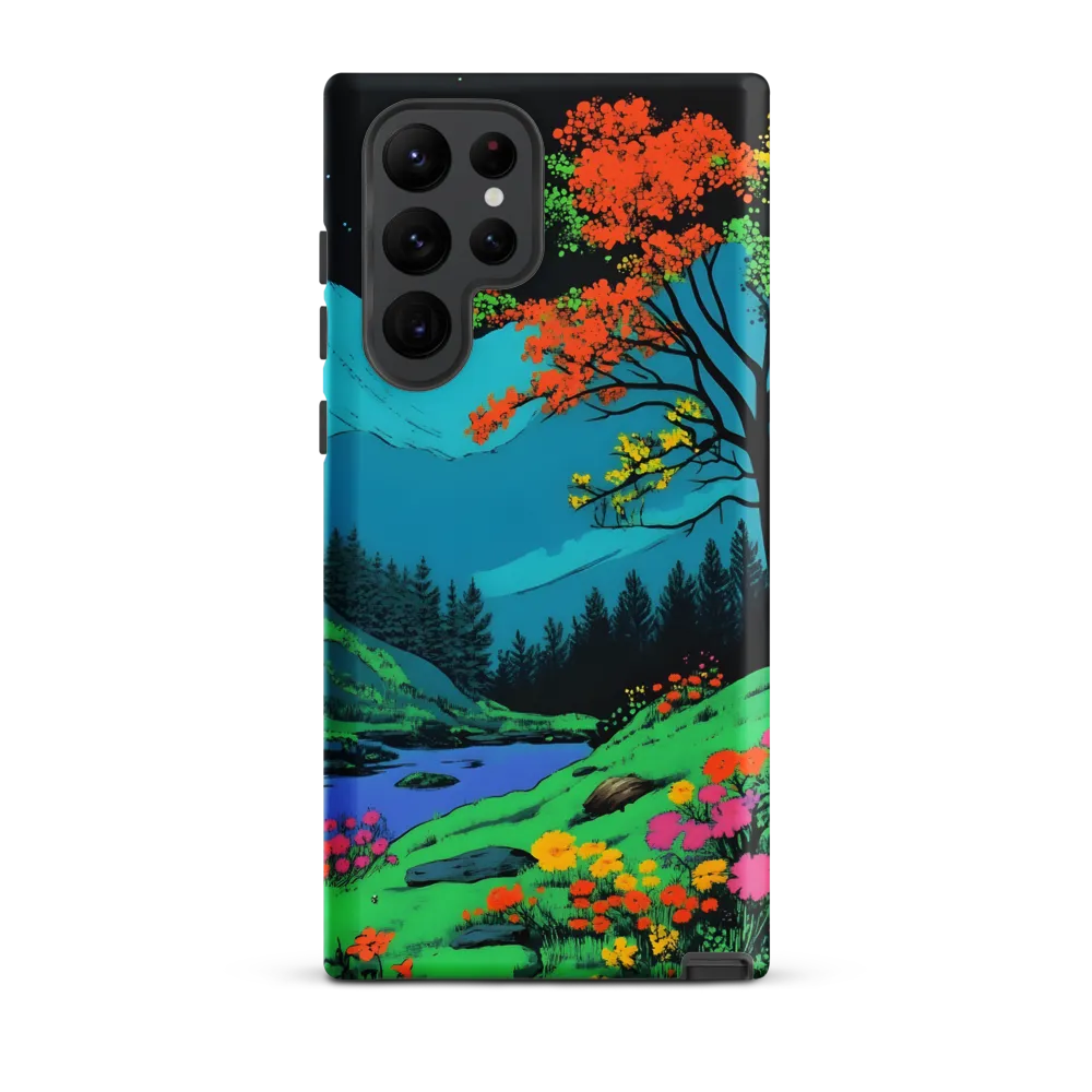 Neon Dreams: A Vibrant Landscape