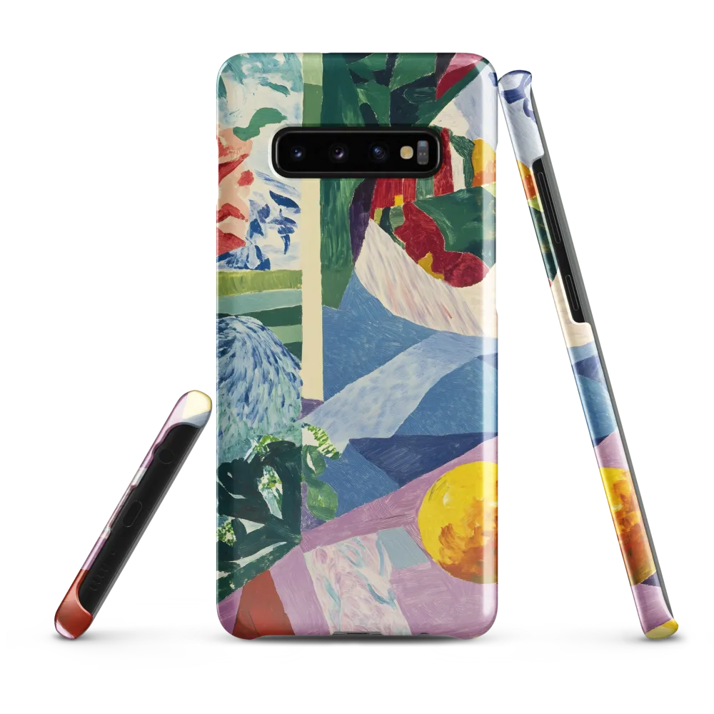 Playful Harmony in Color and Form | Phone Case |  S10 Plus | Snap Case | Glossy