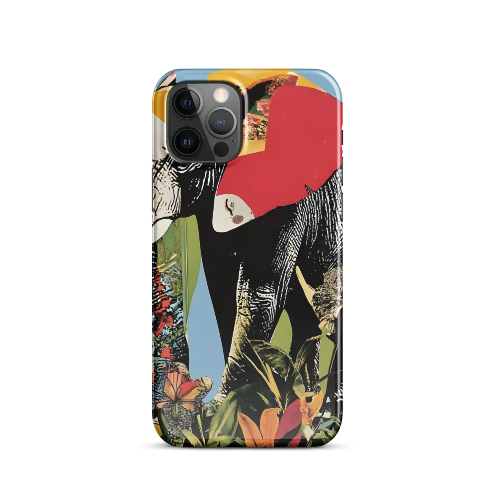 Harmony of Nature: The Elephant's Embrace | Phone Case |  12 Pro | Snap Case | Glossy