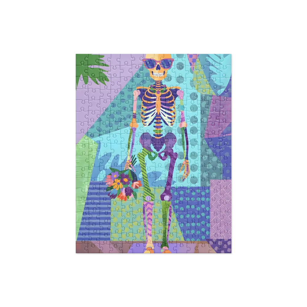 Tropical Skeleton 
 Jigsaw Puzzle
