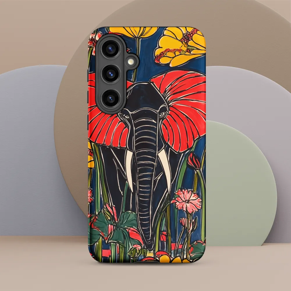 Elephant in Bloom