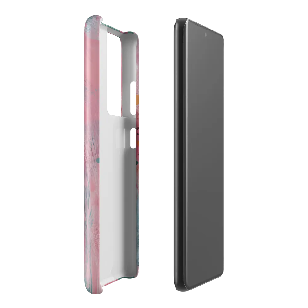 Dreamy Serenity: A Contemporary Portrait | Phone Case |  S21 Ultra | Snap Case | Matte