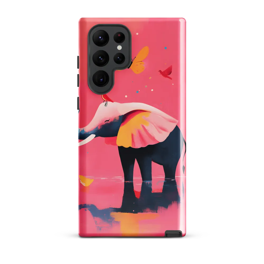 Whimsical Serenity: The Playful Elephant