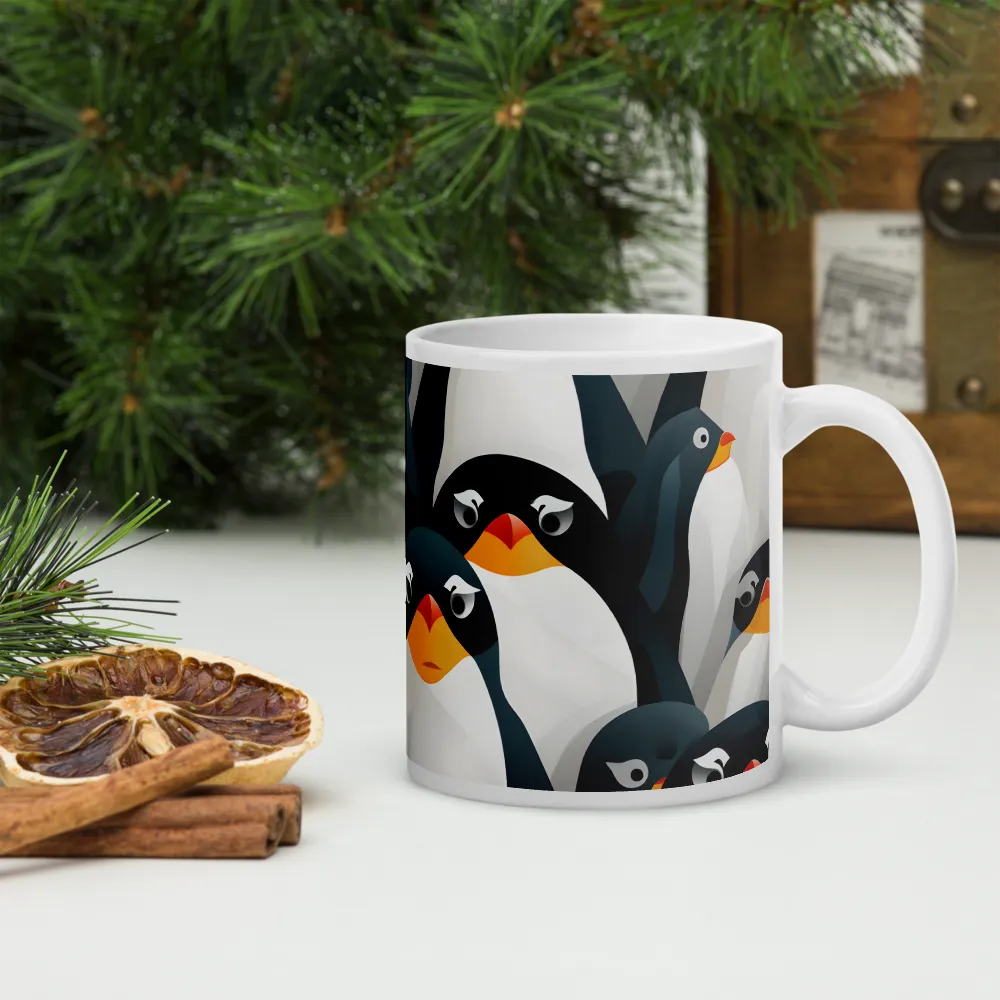 Penguin Parade | Mugs | Multiple Sizes & Colors